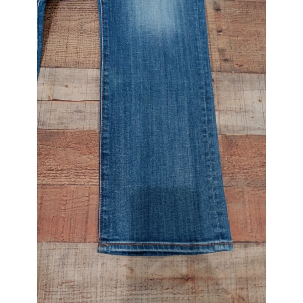 Driftwood Audrey Womens 31/29 Straight Leg Medium Blue Denim Classic  Jeans 2625